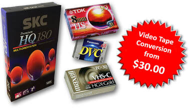 Convert & Transfer Your Home Video Tapes to Digital MP4 Format