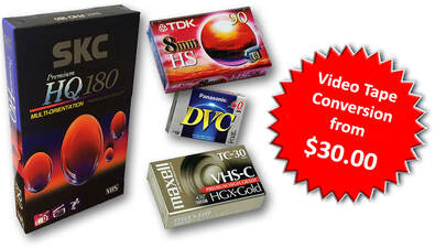 Convert & Transfer Your Home Video Tapes and DVDs to Digital MP4 Format